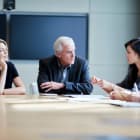 réunion, entreprise, dirigeant, senior, décision, manager