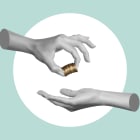 argent, échange, don