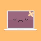 ordinateur, numérique, défaillance, IA, PC portable, panne