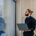 professionnel, ordinateur, emploi, travail, RGPD, numérique, réflexion
