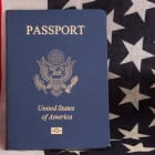 passeport états-unien, américain, drapeau, nationalité, USA