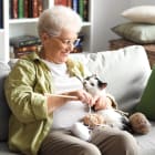 senior, personne âgée, viager, chat, animal de compagnie, retraite, loisirs