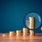 investissement, loupe, argent, finances
