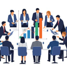 réunion, conseil d&rsquo;administration, travail, entreprise, finance, business, croissance
