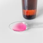 Médicament, santé, médecine, pharmacie, flacon, sirop, cuiller-mesure