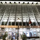 The façade of the « Grand Orient de France » building by night. Paris, France – February 12, 2026.