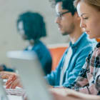 université, étudiants, études, ordinateur portable, numérique, IA