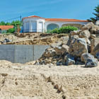 Montée des eaux, plage, érosion, climat