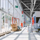 Locaux professionnels en travaux, chantier