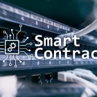 Smart contract, blockchain technology in modern business.