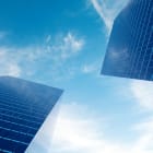 Modern financial real estate building for business corporation