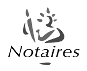 SCP ITIER-LAPOINTE<br>ET GRANDON<br>Notaires Associés<br>46 boulevard Charles de Gaulle<br>37540 ST CYR SUR LOIRE