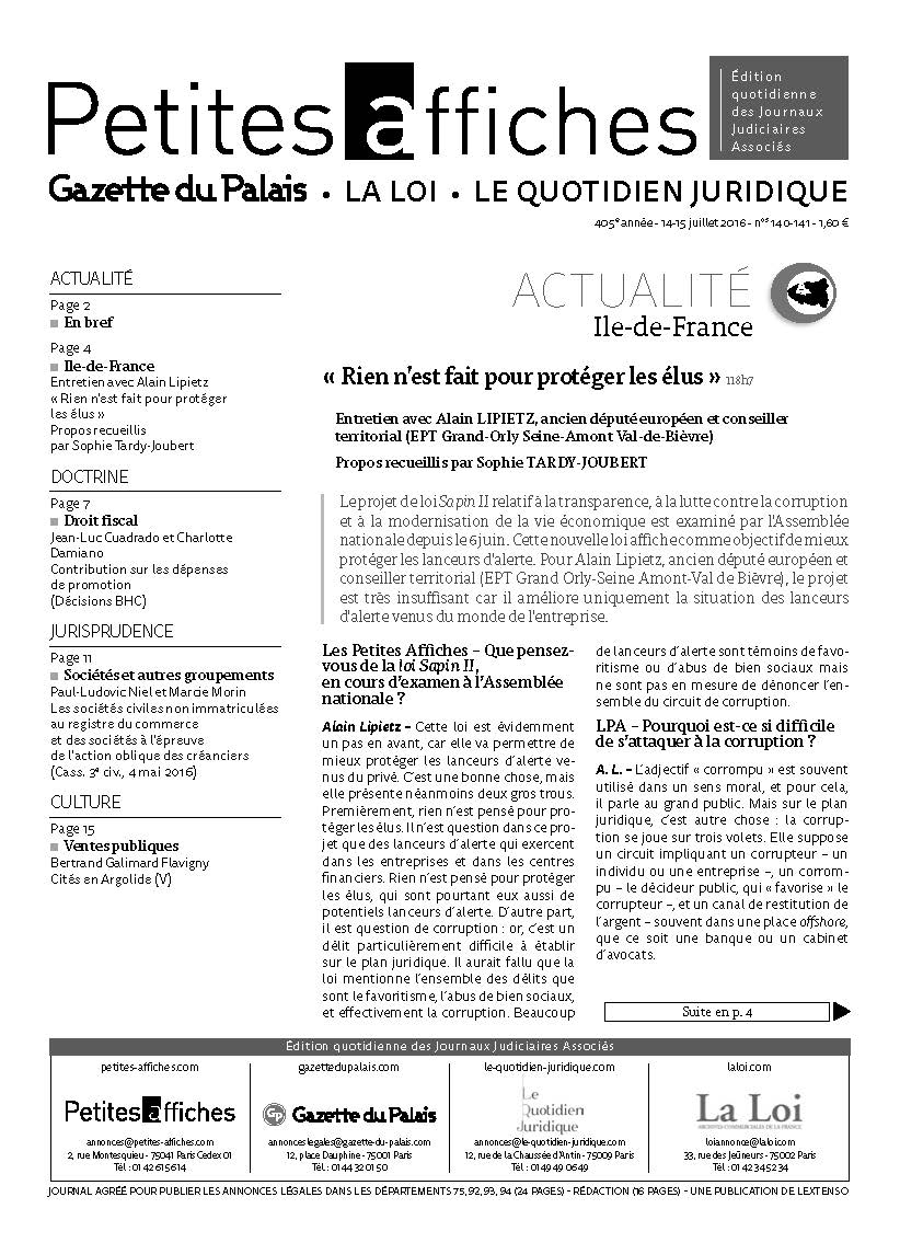 LPA 15 Juil. 2016, n° 119c8, p.3