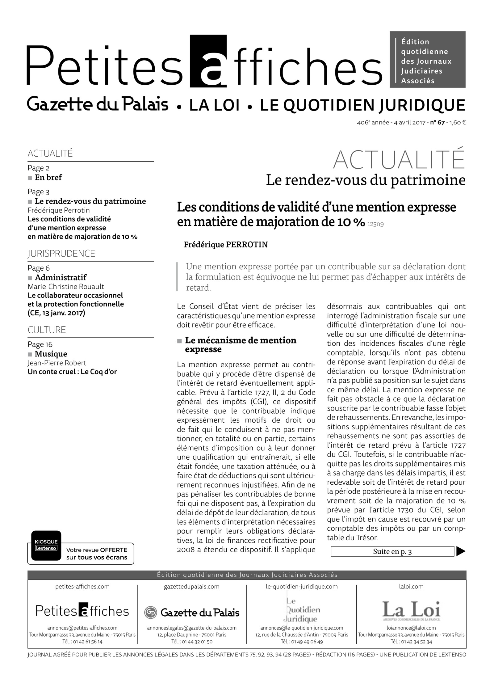 LPA 04 Avr. 2017, n° 125n9, p.3