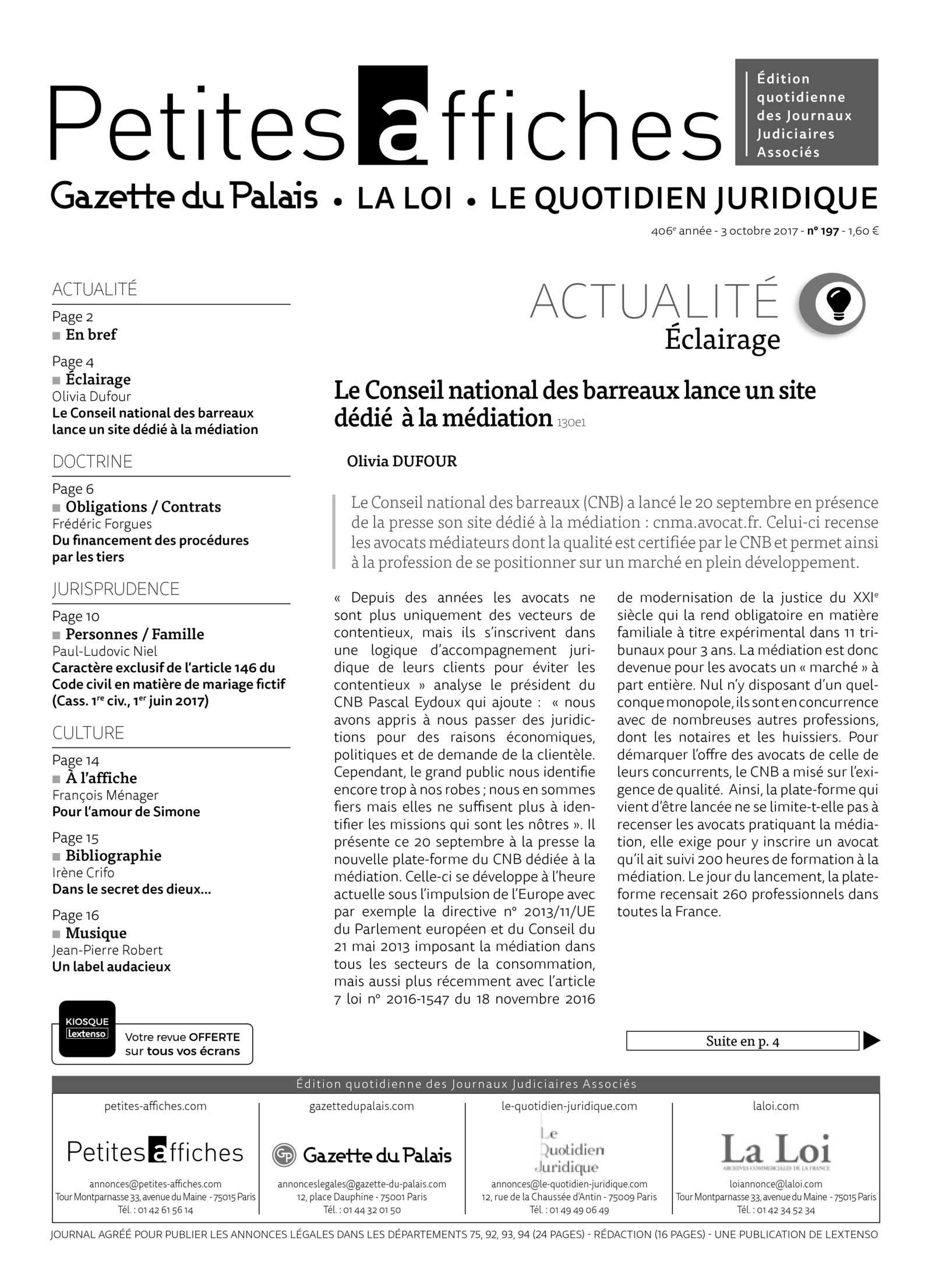 LPA 03 Oct. 2017, n° 130e1, p.4