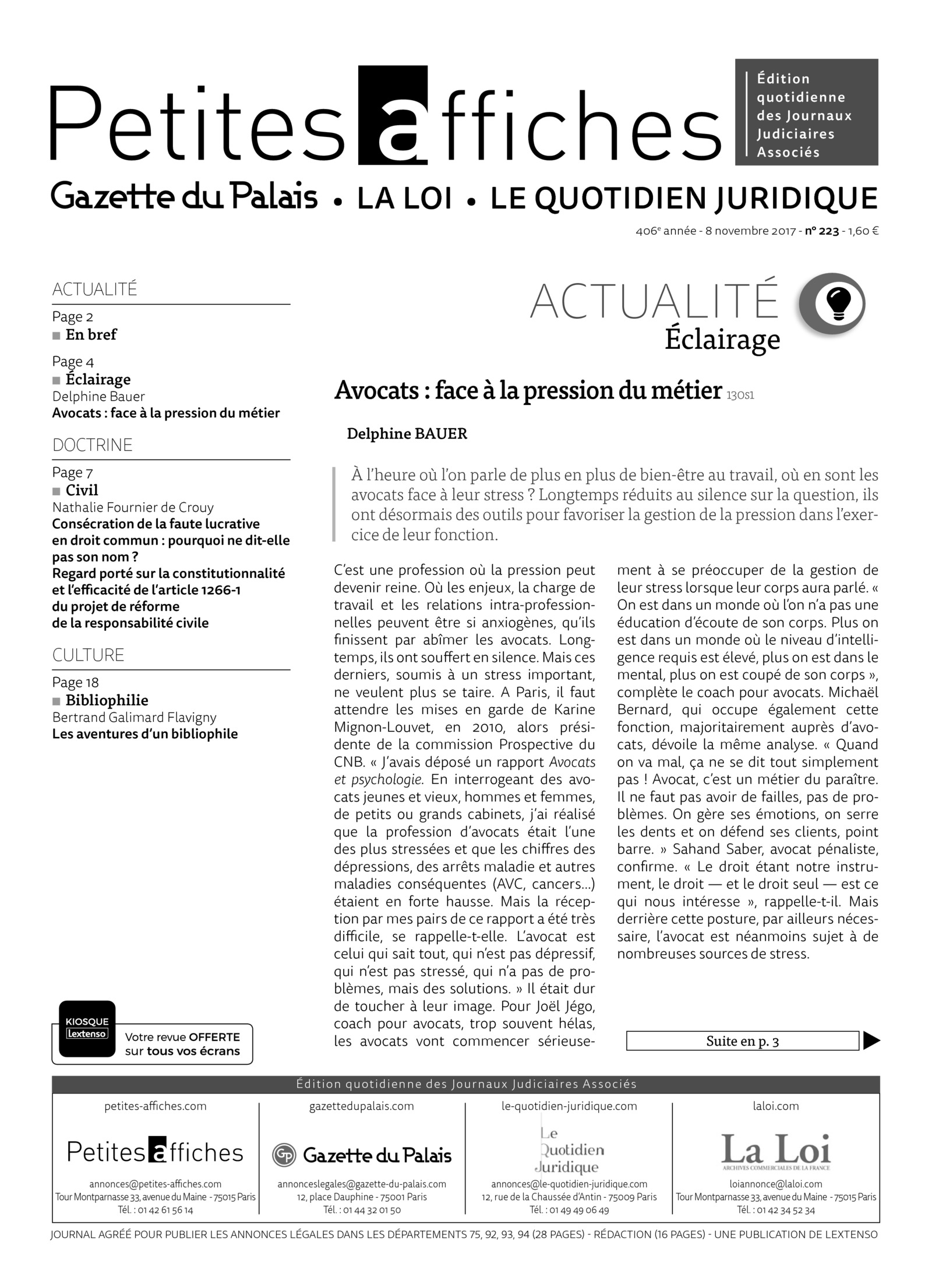 LPA 08 Nov. 2017, n° 131d0, p.2