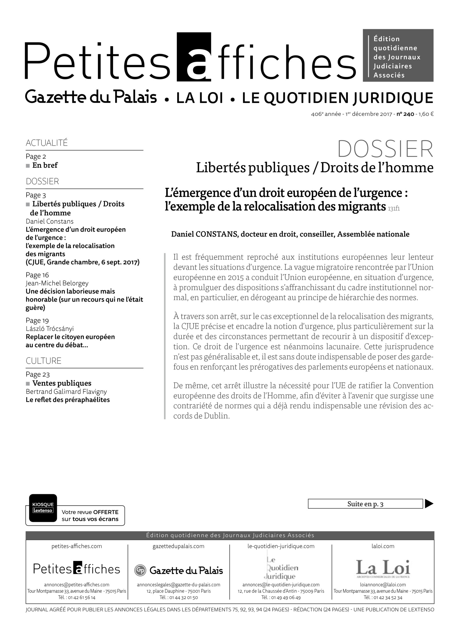 LPA 01 Déc. 2017, n° 131f3, p.16