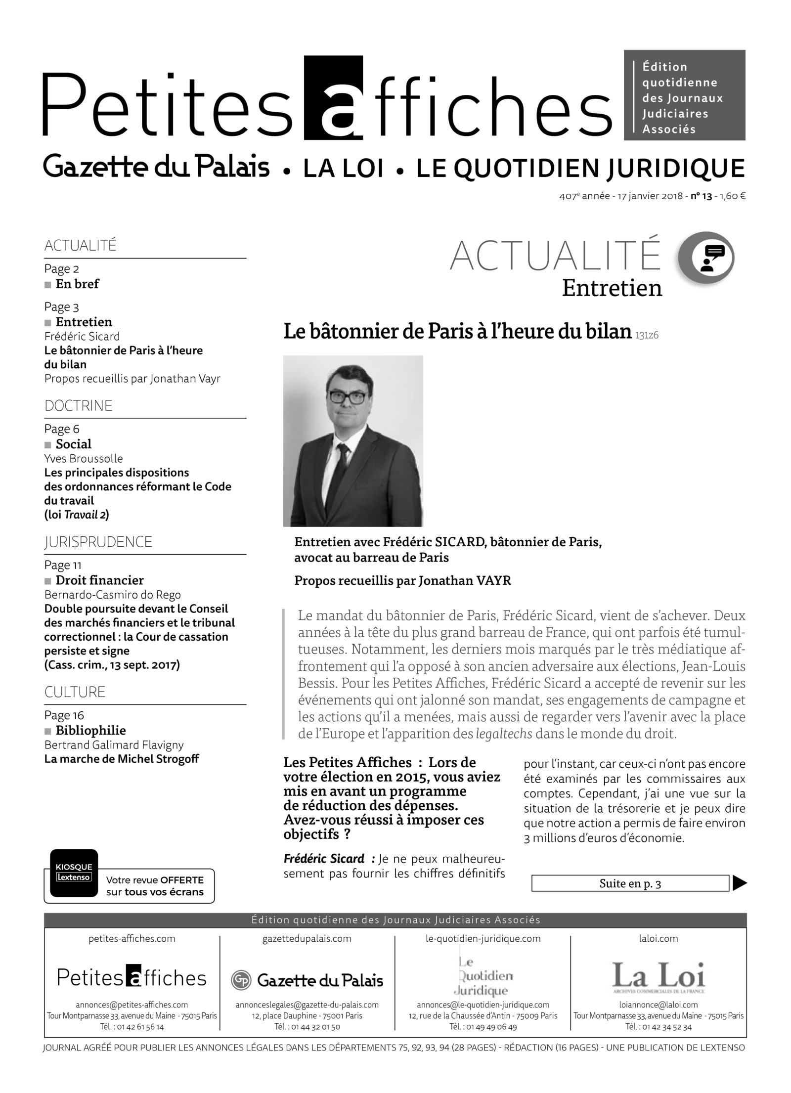 LPA 17 Jan. 2018, n° 132a1, p.11