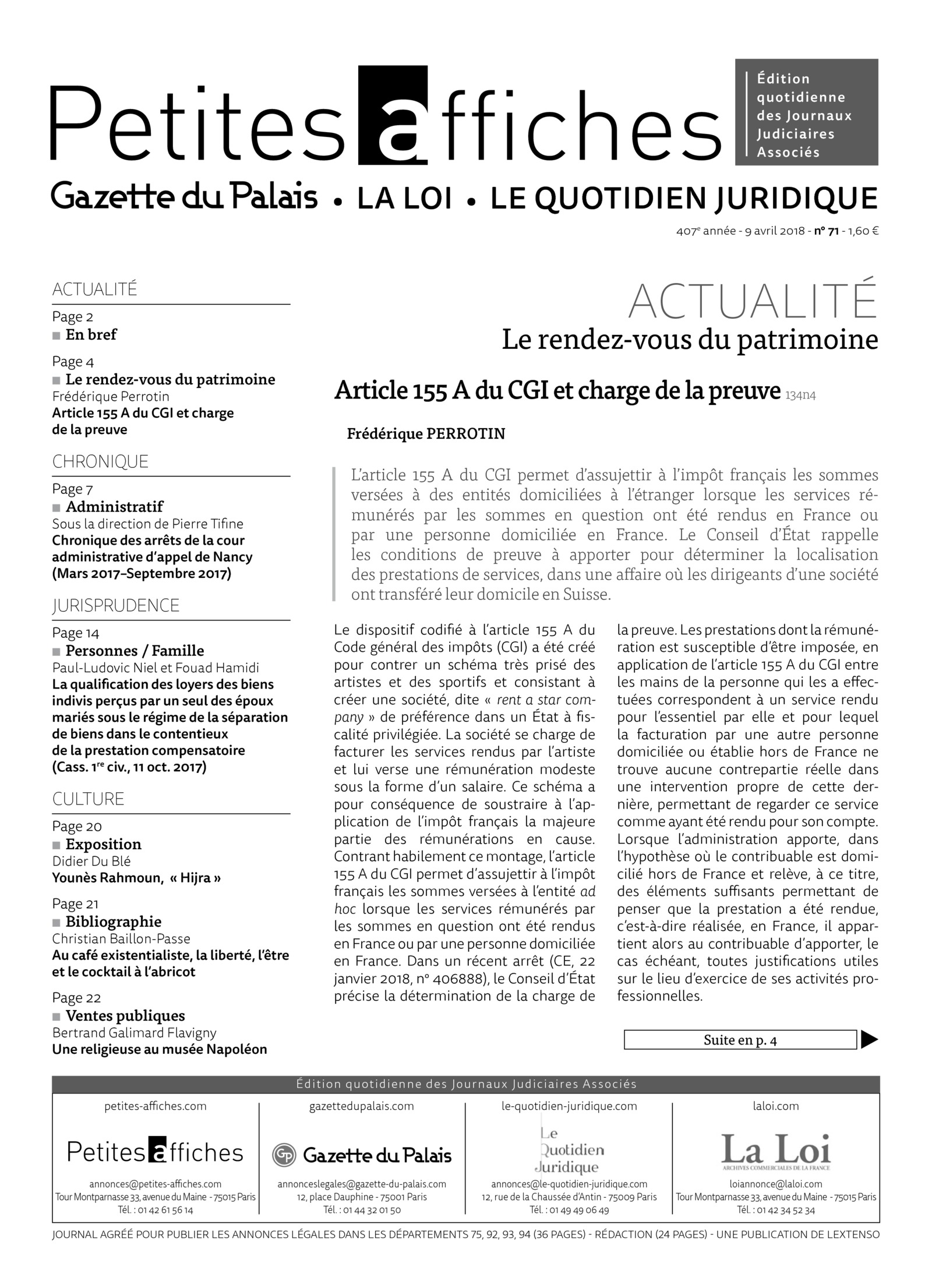 LPA 09 Avr. 2018, n° 133v8, p.2