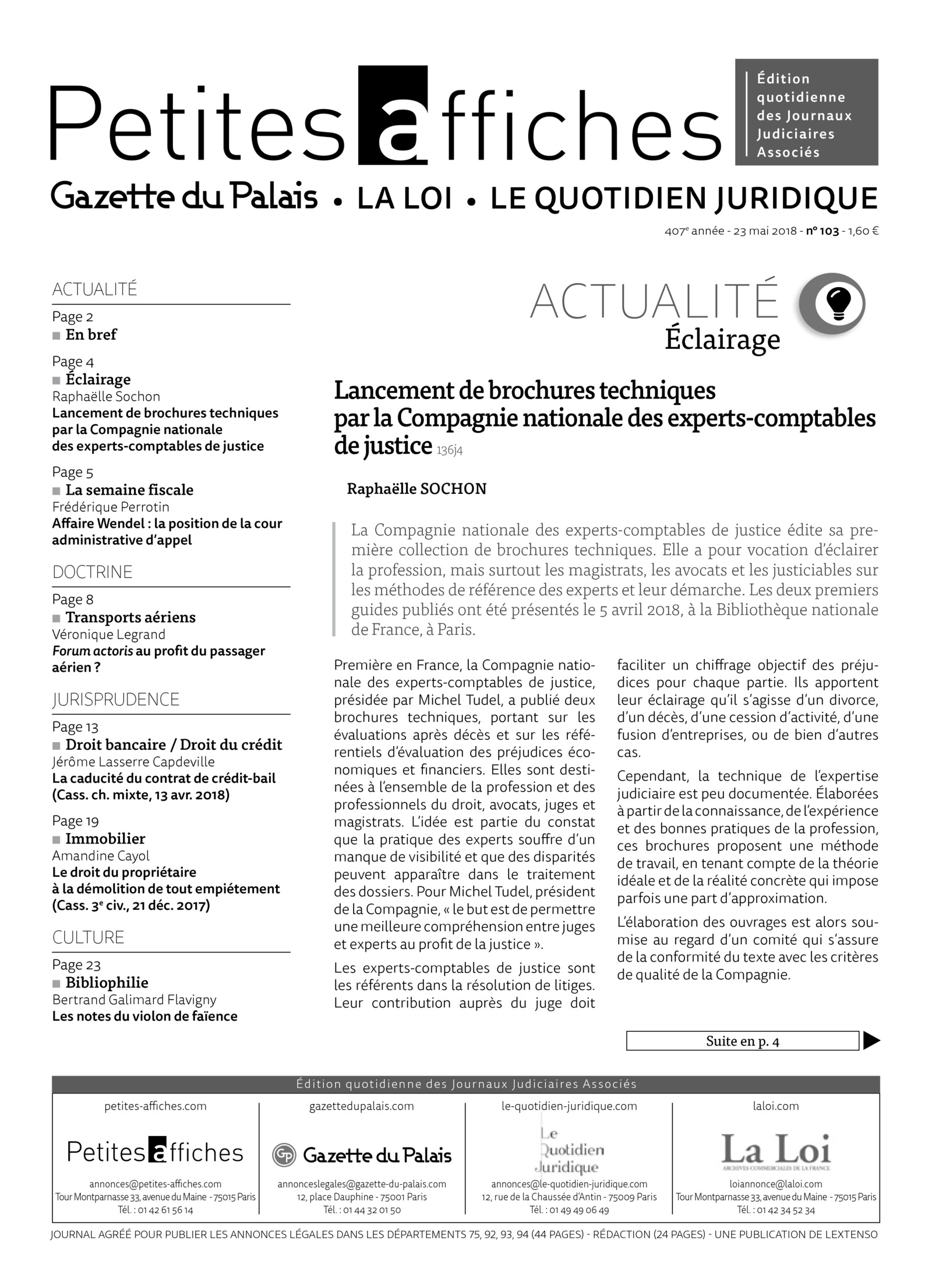 LPA 23 Mai. 2018, n° 136q3, p.2