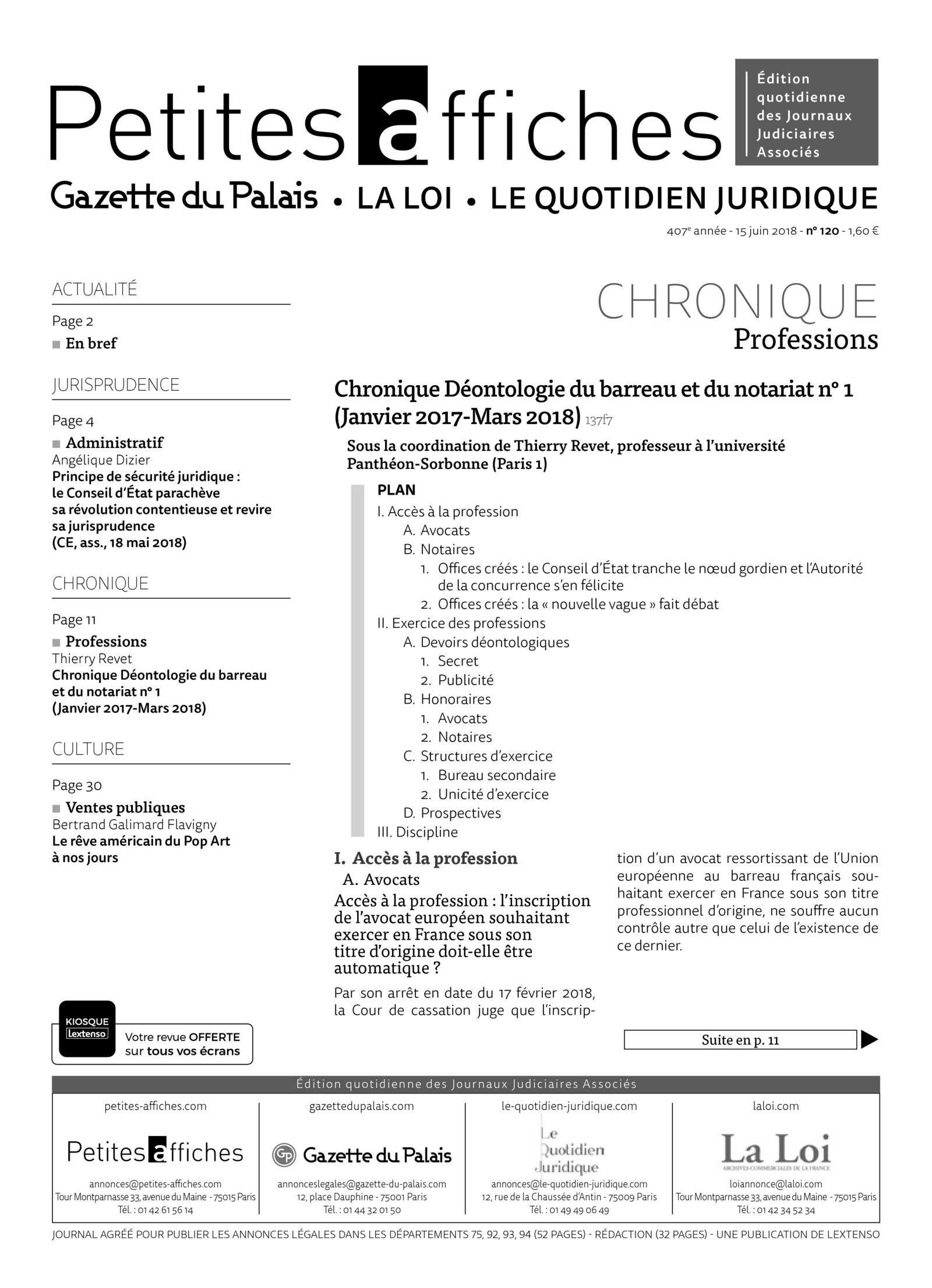 LPA 15 Juin. 2018, n° 137f7, p.11