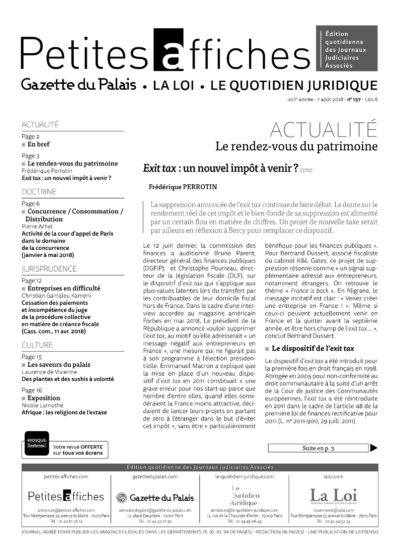 LPA 07 Août. 2018, n° 137t8, p.6