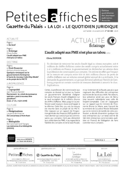 LPA 22 Août. 2018, n° 138f5, p.5