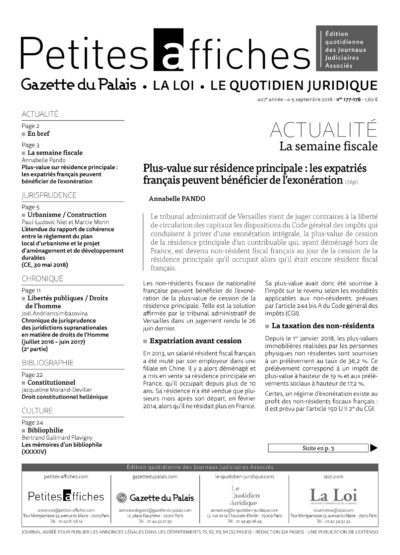 LPA 05 Sep. 2018, n° 138g7, p.5