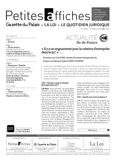 LPA 01 Oct. 2018, n° 139f2, p.5