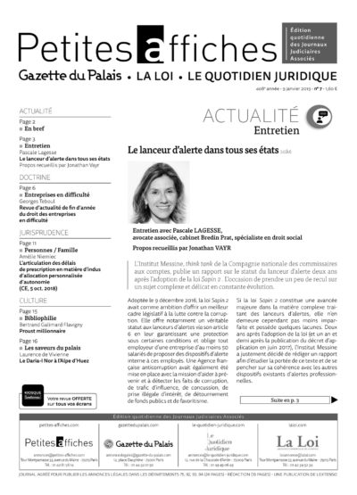 LPA 09 Jan. 2019, n° 141e8, p.6