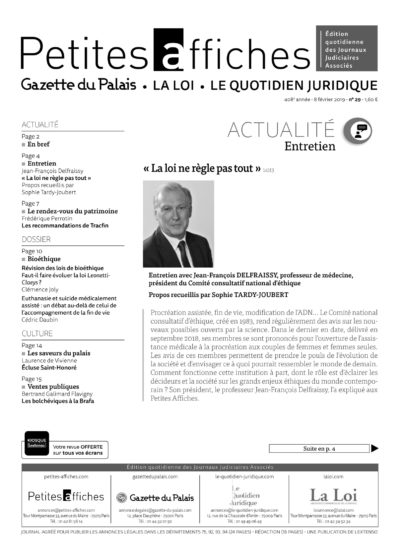 LPA 08 Fév. 2019, n° 141t3, p.4