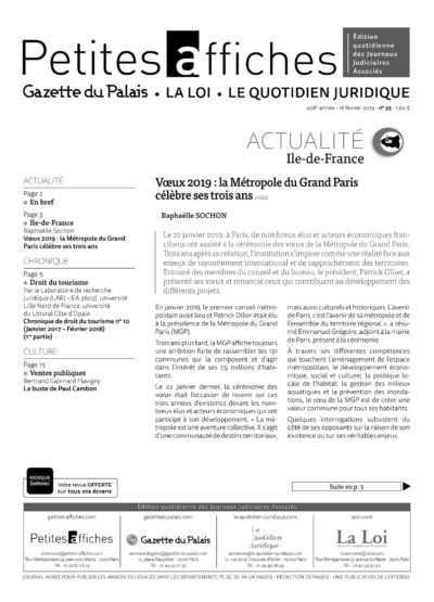 LPA 18 Fév. 2019, n° 142s2, p.3