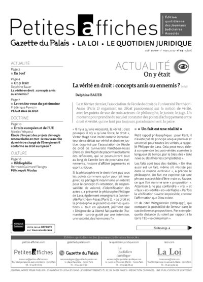 LPA 01 Mar. 2019, n° 142k8, p.10