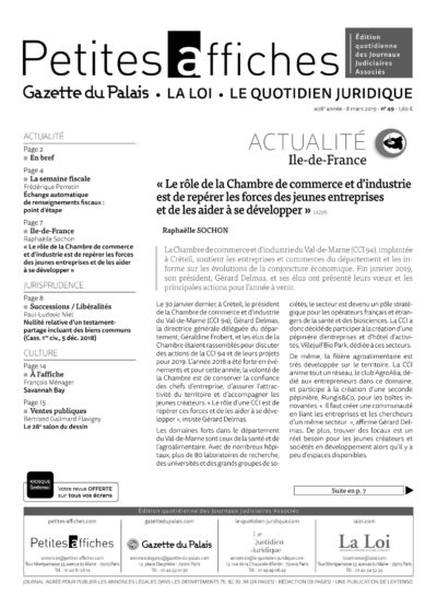 LPA 08 Mar. 2019, n° 143f9, p.2