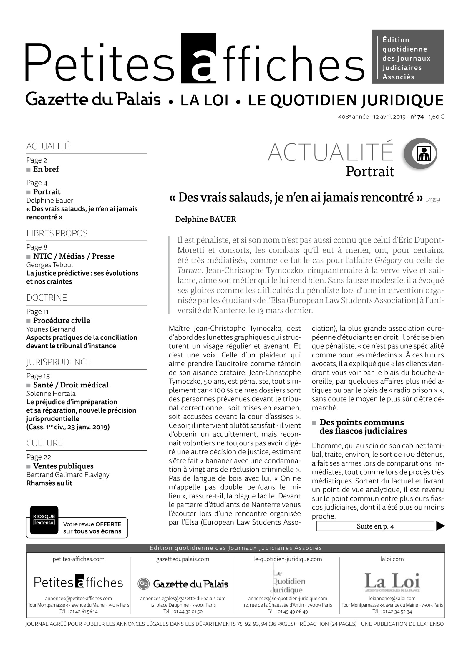 LawInside.ch - TF, 13.11.2020, 6B_1282/2019* Lorsque des preuves  recueillies par un particulier portent atteinte à la personnalité du  prévenu (art. 28 CC et art. 12 LPD), elles doivent être considérées comme  licites