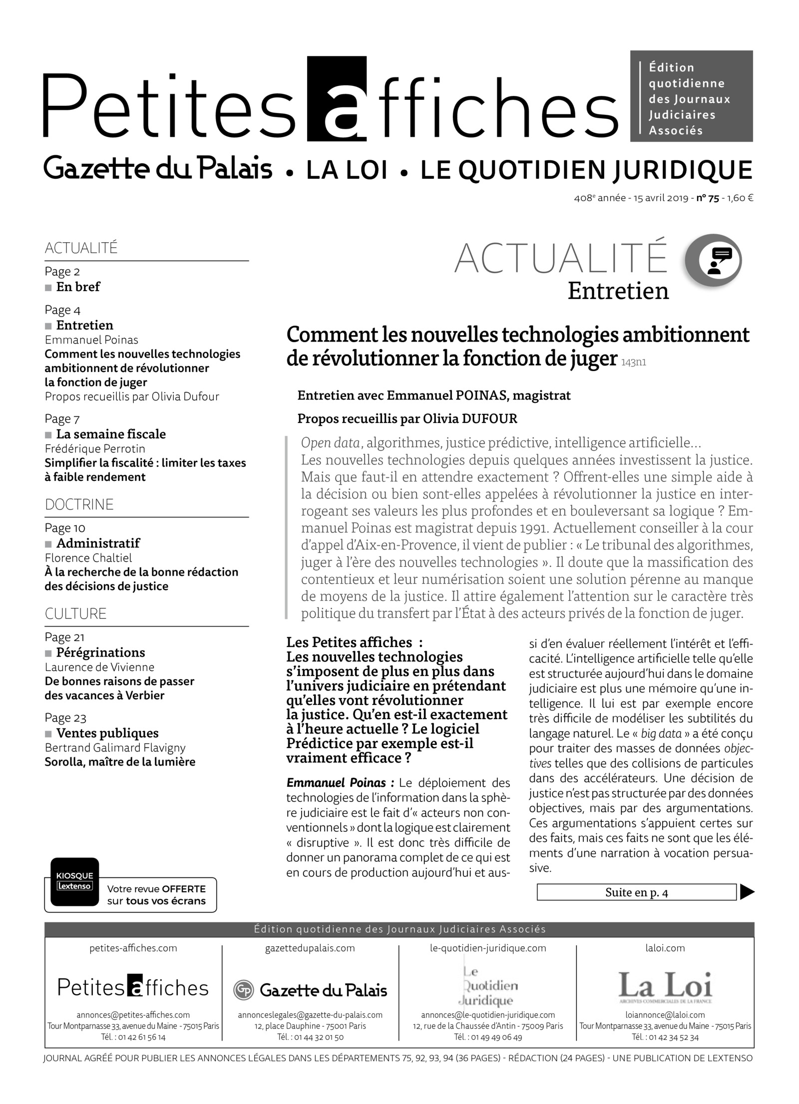 LPA 15 Avr. 2019, n° 143n1, p.4