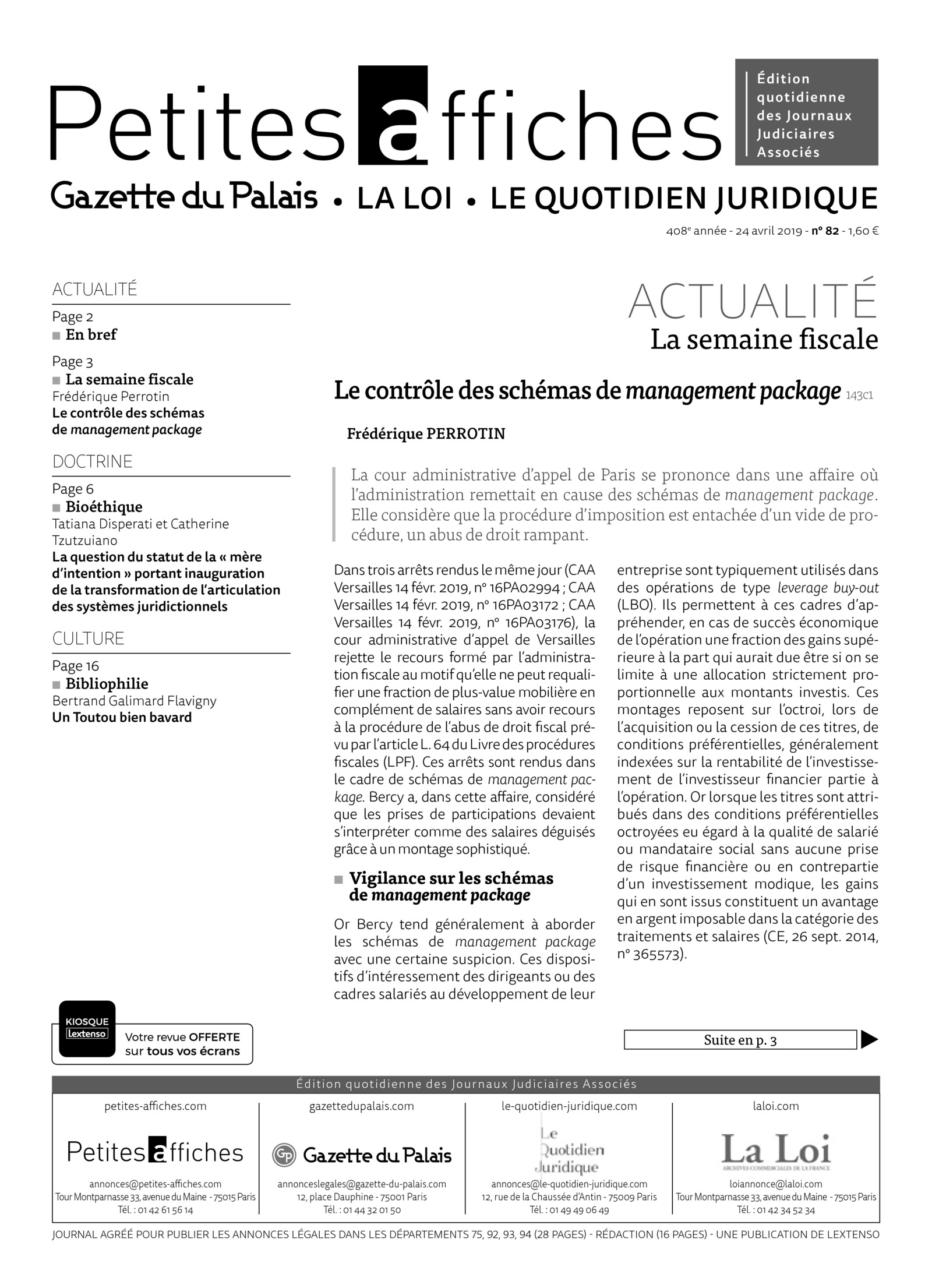 LPA 24 Avr. 2019, n° 144g6, p.2