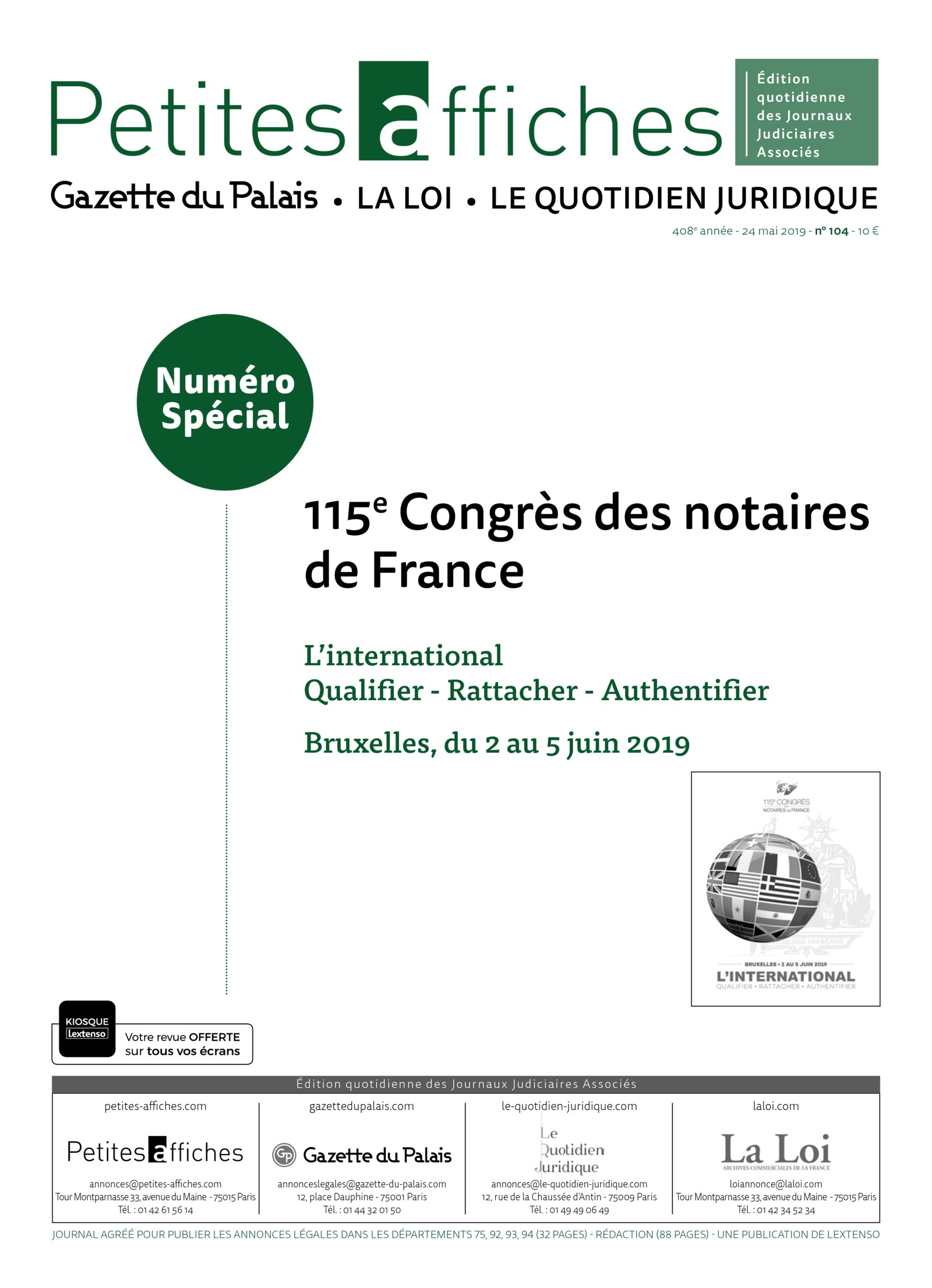 LPA 24 Mai. 2019, n° 144p6, p.51