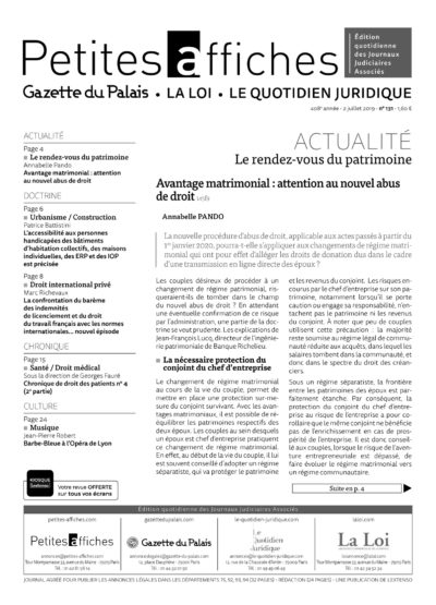 LPA 02 Juil. 2019, n° 145w3, p.2