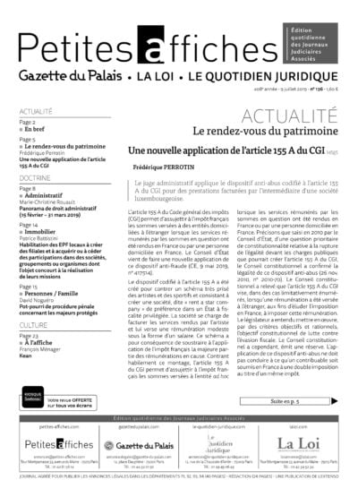 LPA 09 Juil. 2019, n° 145g5, p.5