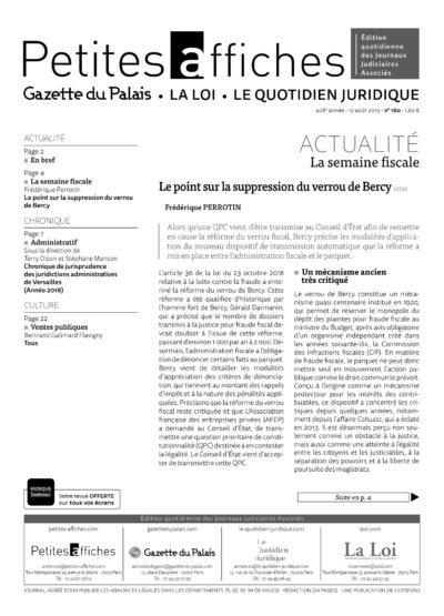 LPA 12 Août. 2019, n° 147h3, p.3