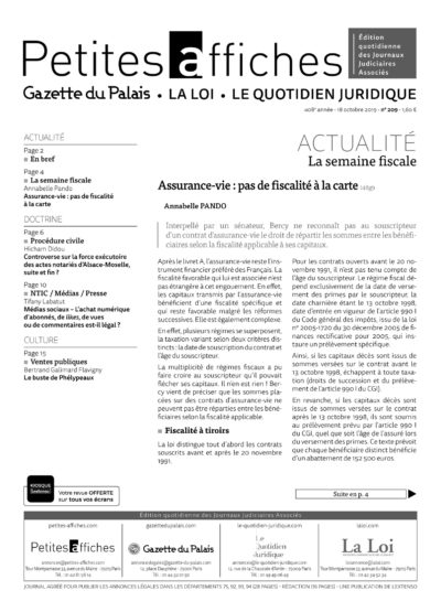 LPA 18 Oct. 2019, n° 148g9, p.4