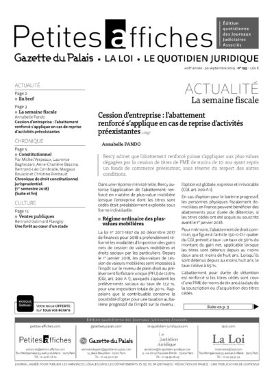 LPA 30 Sep. 2019, n° 148g7, p.3