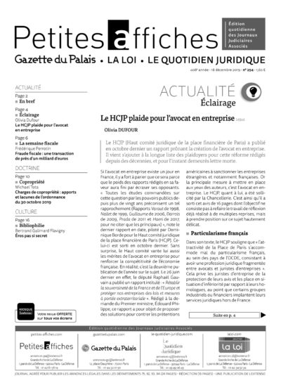 LPA 18 Déc. 2019, n° 150g3, p.2