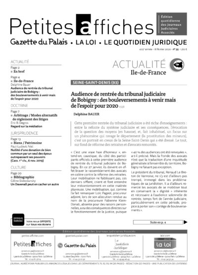 LPA 18 Fév. 2020, n° 151p5, p.20