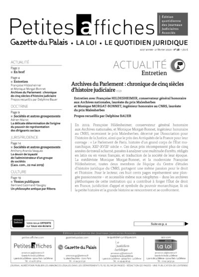 LPA 21 Fév. 2020, n° 149p7, p.14