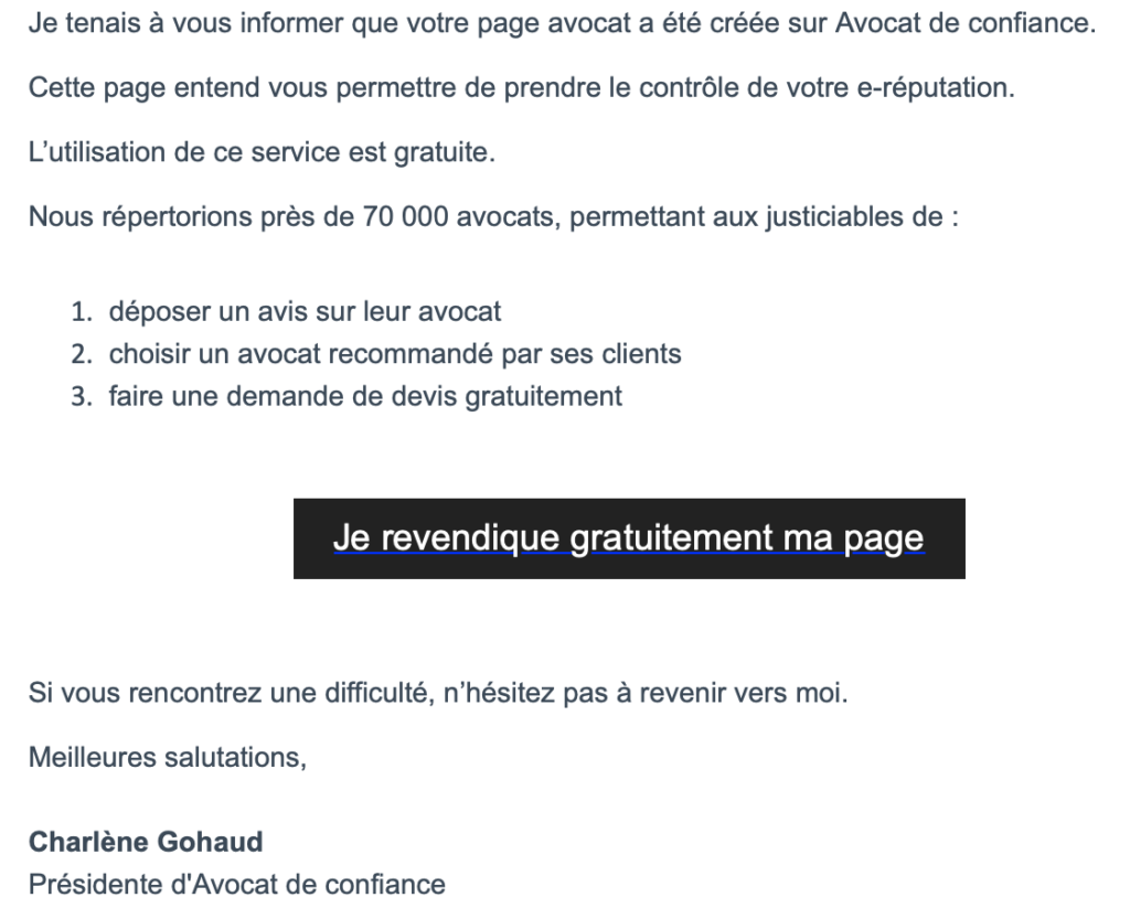 Le CNB déclare la guerre au site avocatdeconfiance.fr