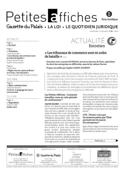 LPA 14 Mai. 2020, n° 154a9, p.2