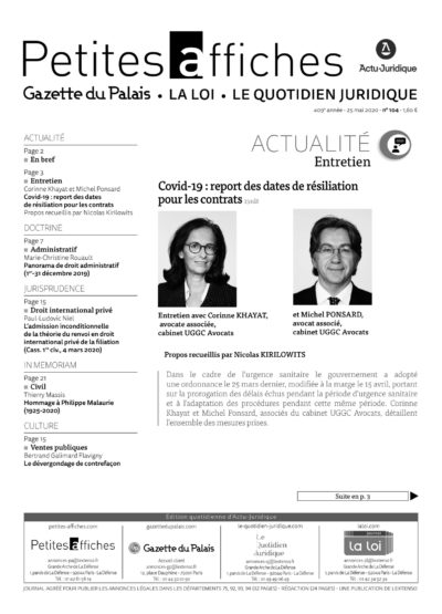 LPA 25 Mai. 2020, n° 153j2, p.7