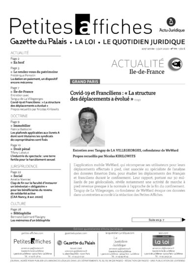 LPA 03 Juin. 2020, n° 154g9, p.7